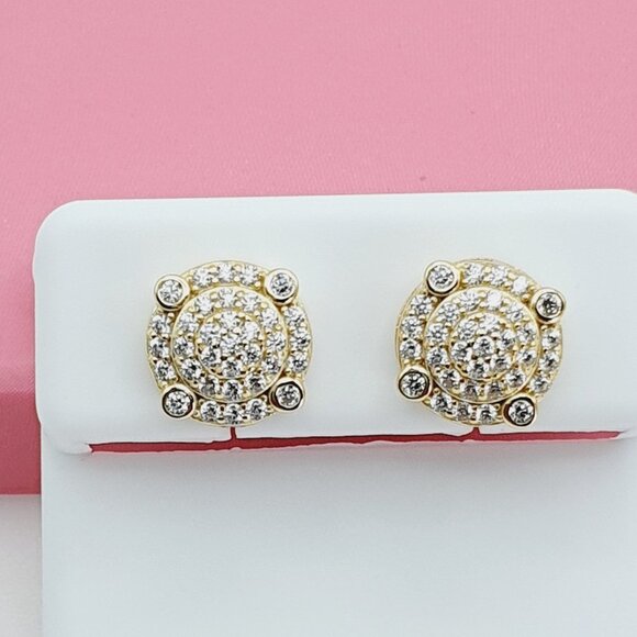 "925 Sterling Silver Cubic Zirconia Earrings, U19254620 - Picture 10 of 11